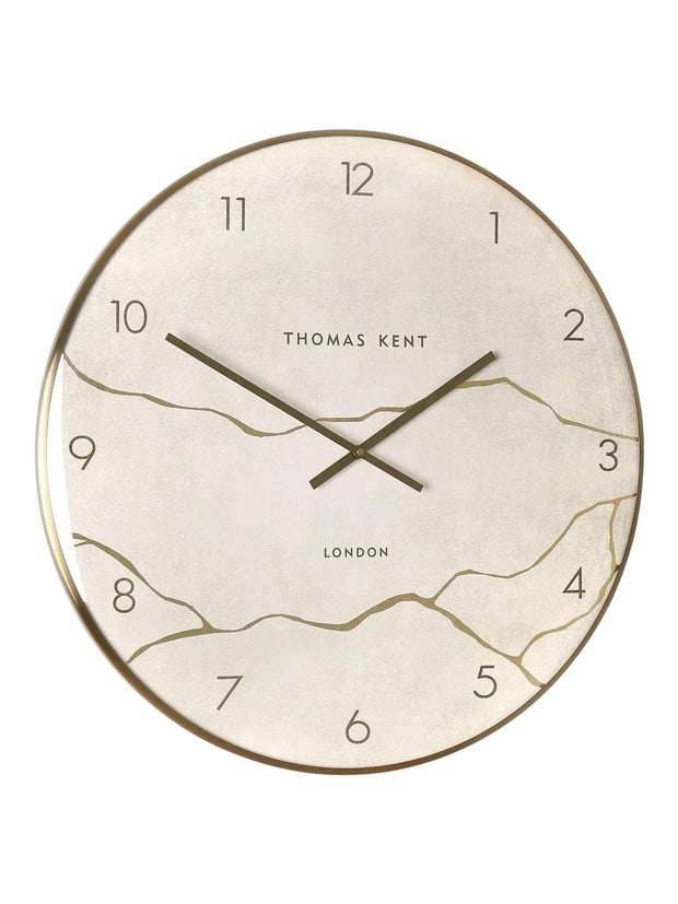 Thomas Kent 26" Oyster Large Grand Clock Stone - ClocksClocks - Lulu Loves Home