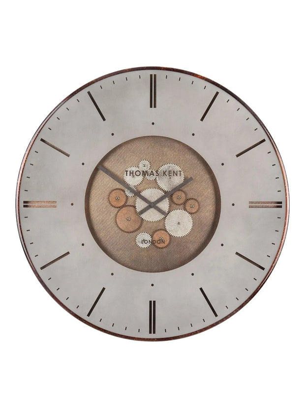 Thomas Kent 30" Clocksmith Grand Clock Cog Bronze - ClocksClocks - Lulu Loves Home