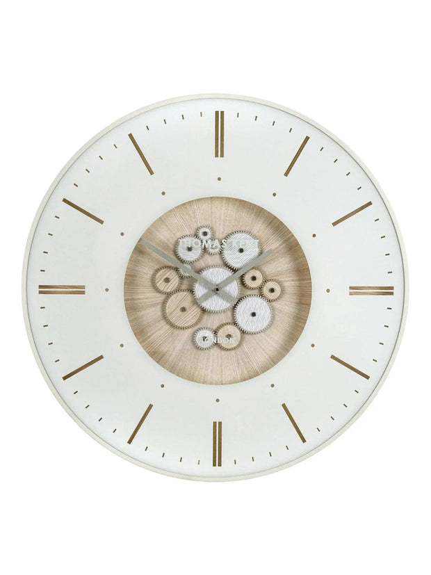Thomas Kent 30" Clocksmith Grand Clock Cog Ivory - PRE ORDER FOUR WEEK DELIVERY - ClocksClocks - Lulu Loves Home