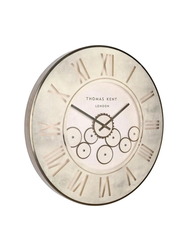 Thomas Kent 30" Clocksmith Grand Clock Cog Stone - ClocksClocks - Lulu Loves Home