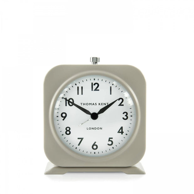Thomas Kent 4" Finch Alarm Clock Taupe Beige - ClocksClocks - Lulu Loves Home