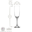 Tokyo Glass Champagne Flute - Kitchen & DiningKitchen & Dining - Lulu Loves Home