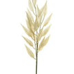 Artificial Tall Cream Leaf Stem, alternate product detail