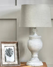 Uthina Wooden Table Lamp - LightingLighting - Lulu Loves Home