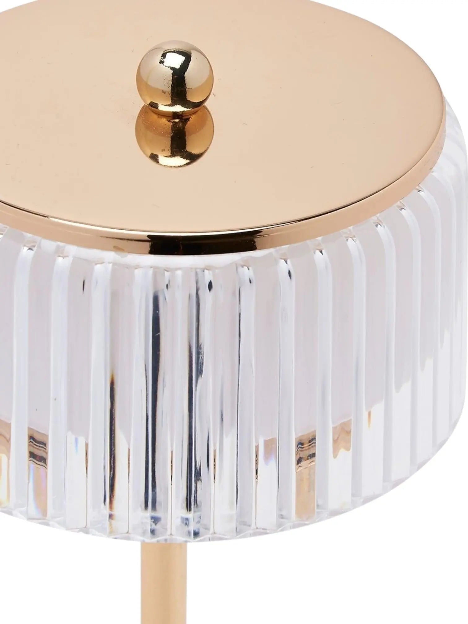 Vintage Glass Touch Lamp Gold - Home DecorHome Decor - Lulu Loves Home