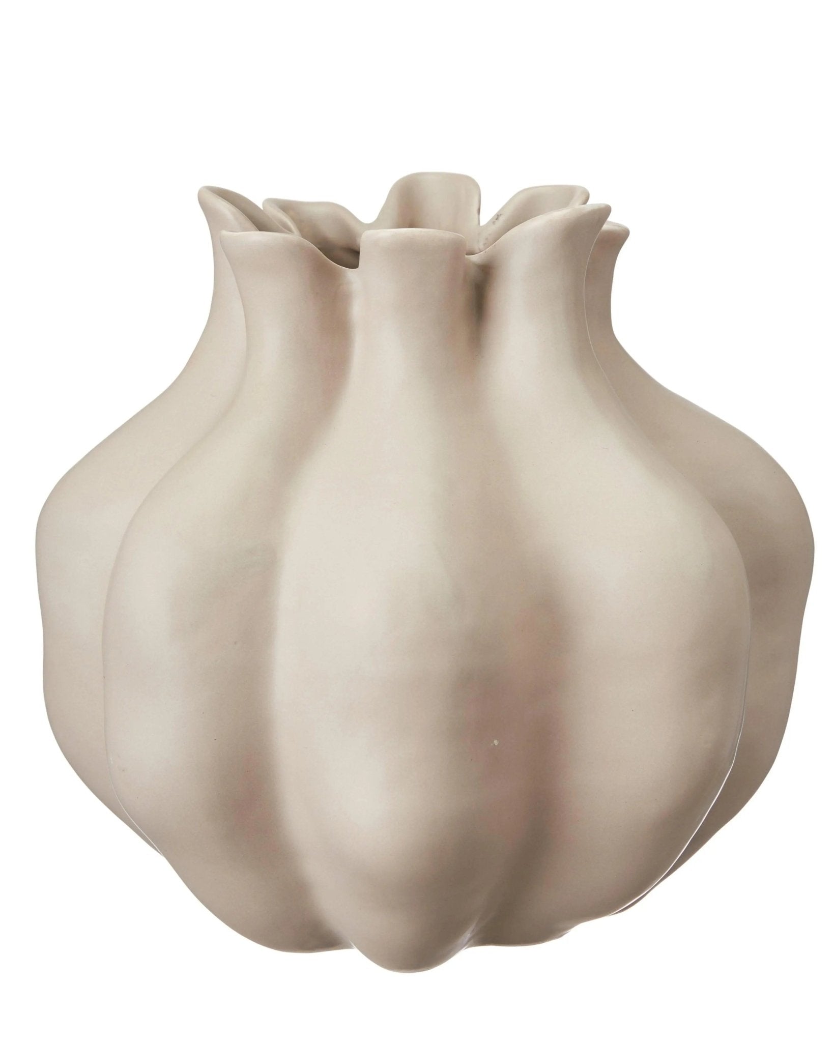 Violet Beige Poppy Seed Head Vase - VasesVases - Lulu Loves Home