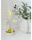Violet White Poppy Seed Head Vase - VasesVases - Lulu Loves Home