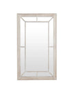 Washed Wood Framed Window Mirror - Furniture & MirrorsFurniture & Mirrors - Lulu Loves Home