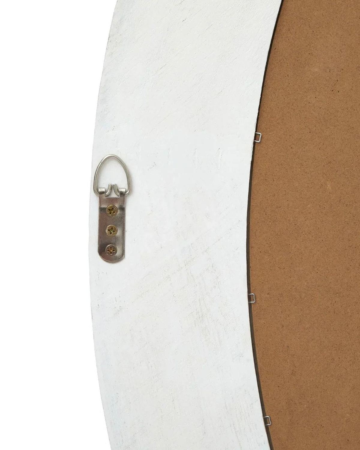 Washed Wood Round Framed Large Mirror - Furniture & MirrorsFurniture & Mirrors - Lulu Loves Home