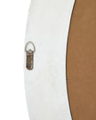 Washed Wood Round Framed Large Mirror - Furniture & MirrorsFurniture & Mirrors - Lulu Loves Home