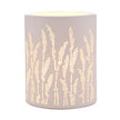 White Ceramic Loire Wheat Grain Ceramic Lamp - LightingLighting - Lulu Loves Home