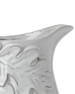 White Ceramic Oak Leaf Jug - Home DecorHome Decor - Lulu Loves Home
