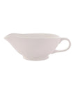 White Ceramic Ribbed Gravy Boat - Kitchen & DiningKitchen & Dining - Lulu Loves Home