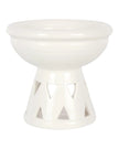 White Deep Bowl Wax Melt Oil Burner - Wax Melt BurnersWax Melt Burners - Lulu Loves Home