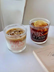 White Glass Coffee Cup “Paris, Je T’aime” - Kitchen & DiningKitchen & Dining - Lulu Loves Home