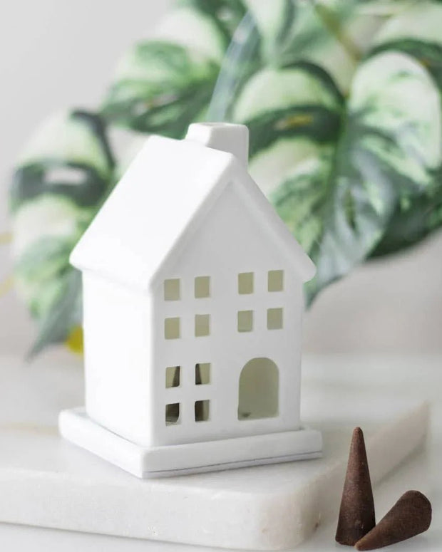 White House Incense Cone Holder - Seasonal Decor - AutumnSeasonal Decor - Autumn - Lulu Loves Home