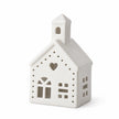 White Light Up LED Christmas Church by Gainsborough Giftware x Portland Living