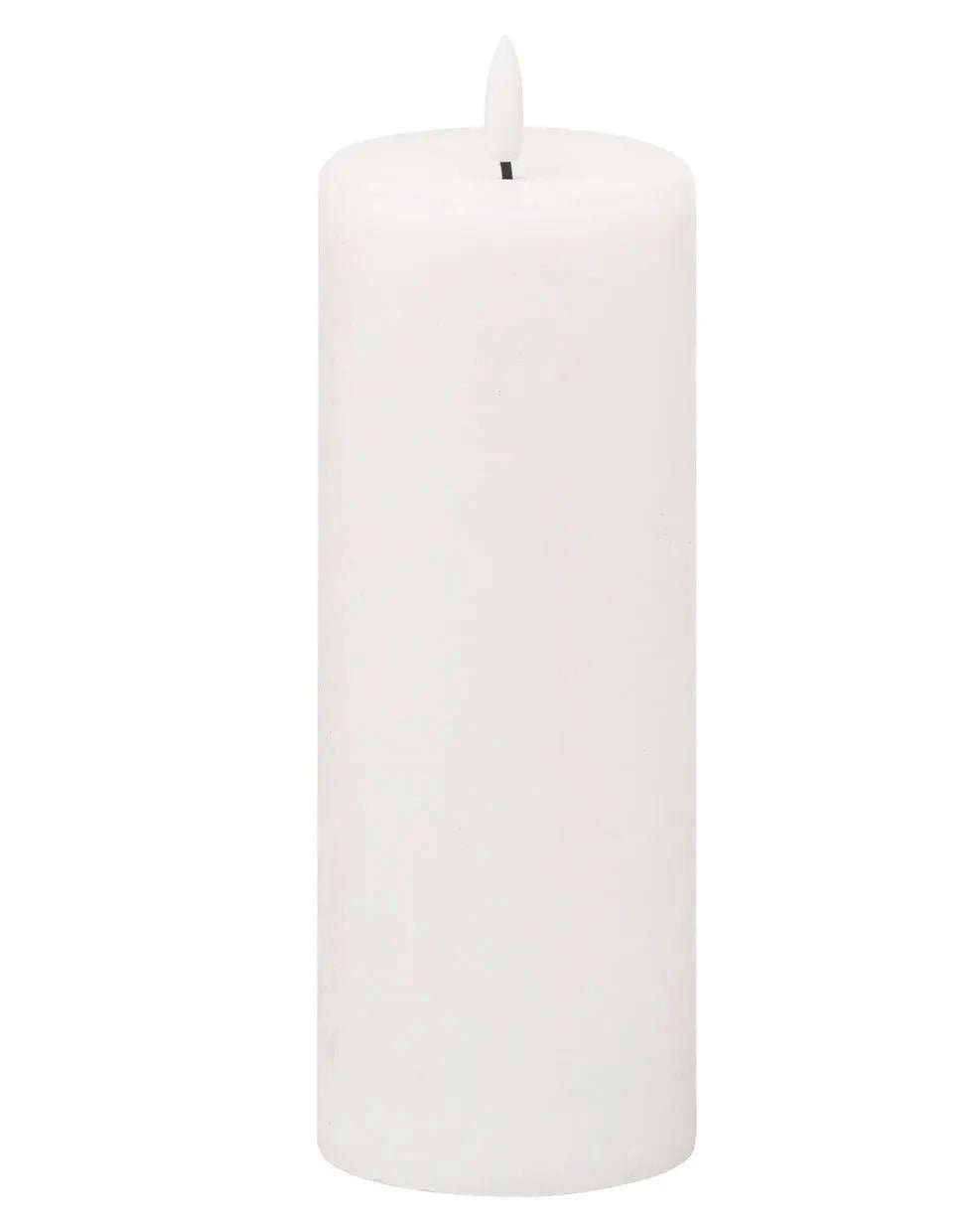 White LED Light Up Pillar Candle - CandlesCandles - Lulu Loves Home