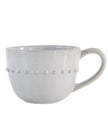 White Organic Beaded Mug - Kitchen & DiningKitchen & Dining - Lulu Loves Home