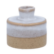 White Speckle Decorative Mini Stoneware Vase - VasesVases - Lulu Loves Home