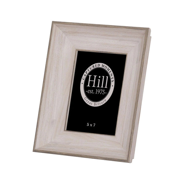White Washed Wood Photo Frame 5X7 - Photo FramesPhoto Frames - Lulu Loves Home