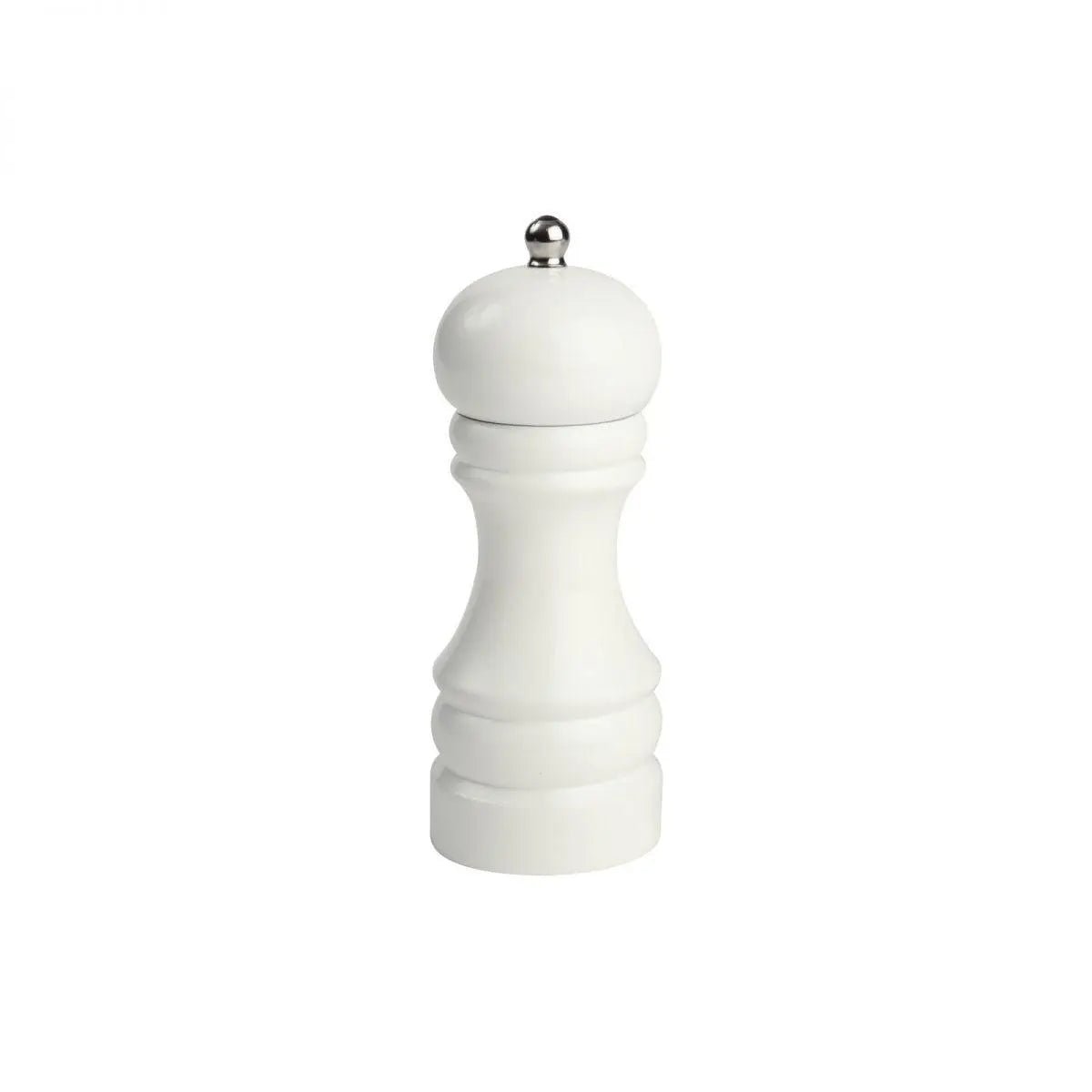 White Wooden Capstan Salt Grinder Mill - Kitchen & DiningKitchen & Dining - Lulu Loves Home