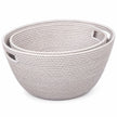 Lows Wickham rattan laundry basket with detailed woven texture, home decor storage piece