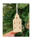 Matte Hanging Dutch House Ornaments