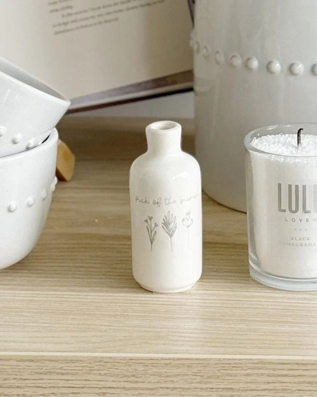 Beige Moments Bud Vase - Pick Of The Bunch - Home DecorHome Decor - Lulu Loves Home