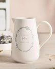 Beige Moments Jug by Widdop & Co, a ceramic kitchen and dining jug with 