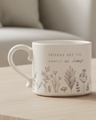 Beige Moments Mug by Widdop & Co featuring 