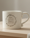Beige Moments Mug by Widdop & Co with the phrase 