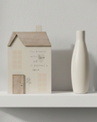 Beige Moments Wooden House from Widdop & Co, kitchen and dining decorative piece with a charming, rustic design.