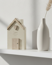Beige Moments Wooden House décor from Widdop & Co, with 