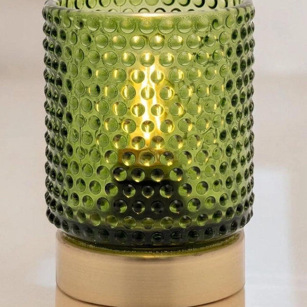 LED Green Glass Bulb Light