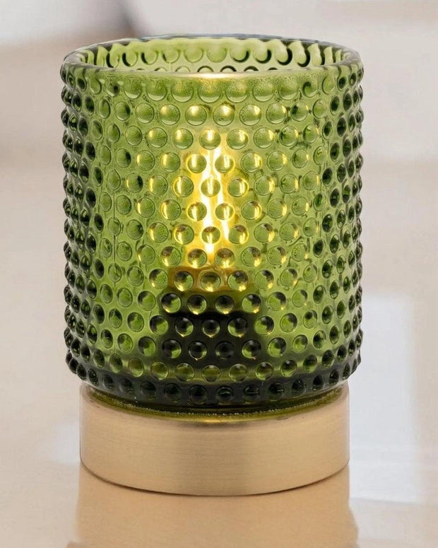 LED Green Glass Bulb Light