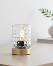 LED Light Up Clear Glass Bulb Light