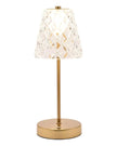 LED Light Up Touch Medium Desk Lamp With Crystal Glass Shade - LightingLighting - Lulu Loves Home