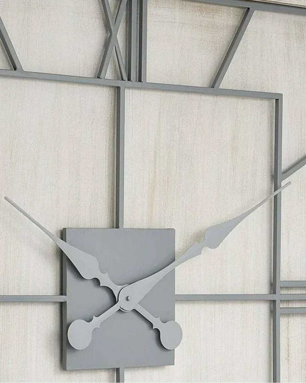 Williston White Square Large Wall Clock - ClocksClocks - Lulu Loves Home