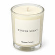 Small Winter Scent candle from Heaven Scent Incense Ltd, featuring a cozy winter-themed wax design.