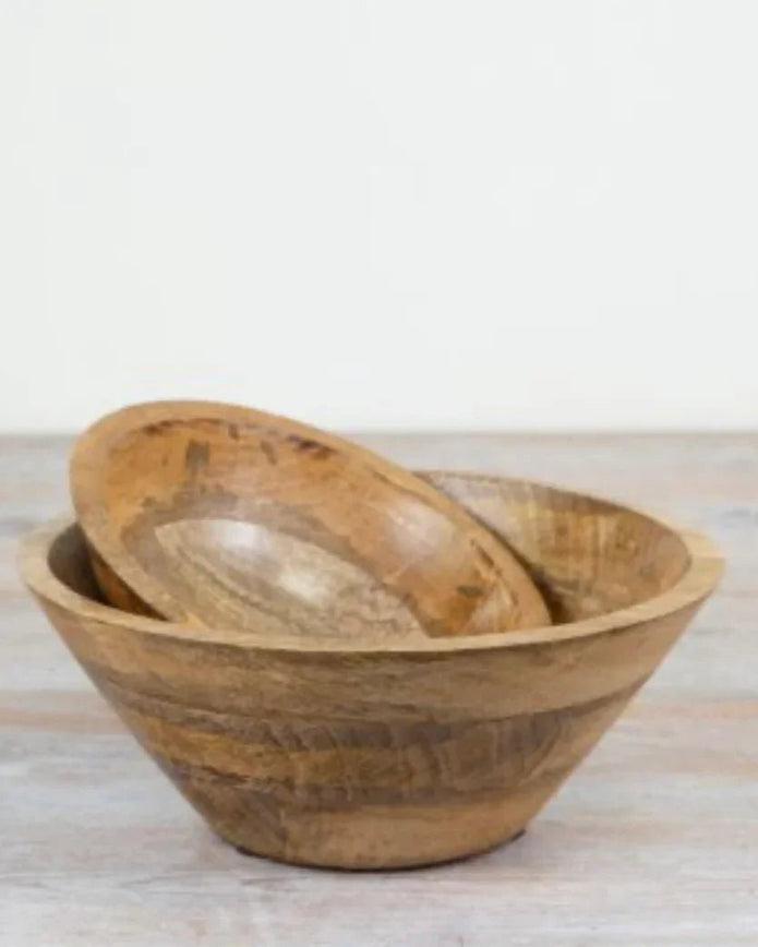 Wooden Bowl - Kitchen & DiningKitchen & Dining - Lulu Loves Home