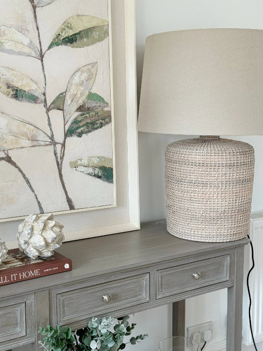 Wooden Framed Painting On Canvas - Green Leaves - Posters, Prints, & Visual ArtworkPosters, Prints, & Visual Artwork - Lulu Loves Home