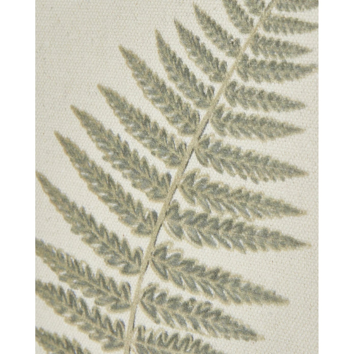 Wooden framed vintage wall art print featuring green ferns, ideal for home decor by Hill Interiors.