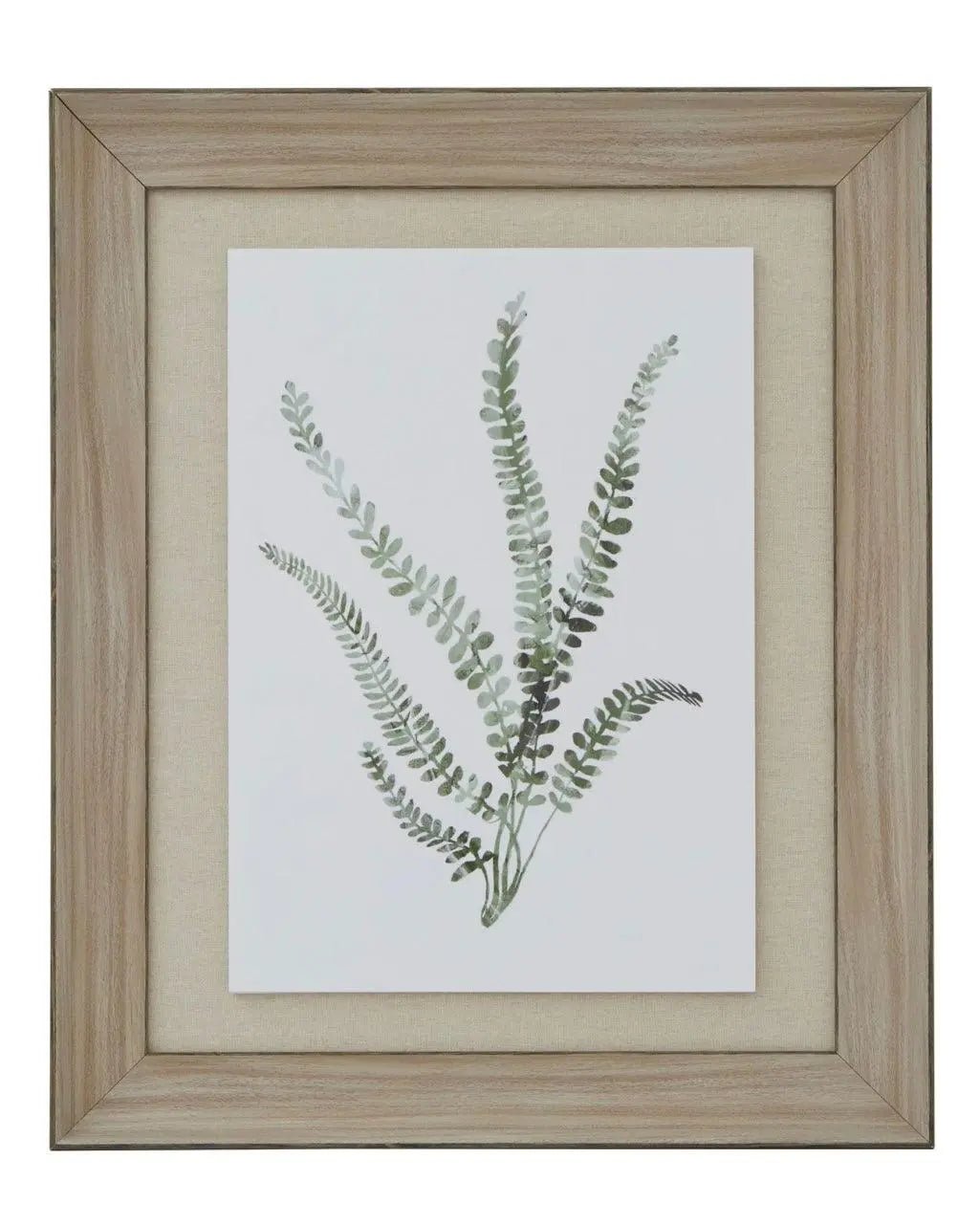 Wooden Framed Wall Art Print - Green Ferns - Posters, Prints, & Visual ArtworkPosters, Prints, & Visual Artwork - Lulu Loves Home