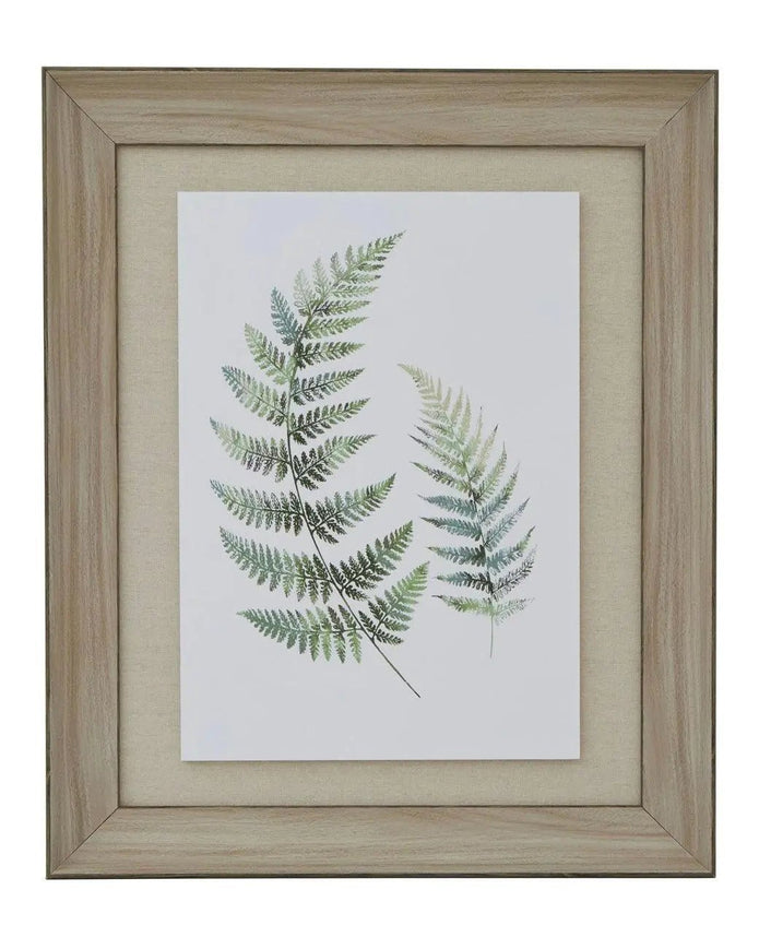 Wooden Framed Wall Art Print - Green Ferns - Posters, Prints, & Visual ArtworkPosters, Prints, & Visual Artwork - Lulu Loves Home
