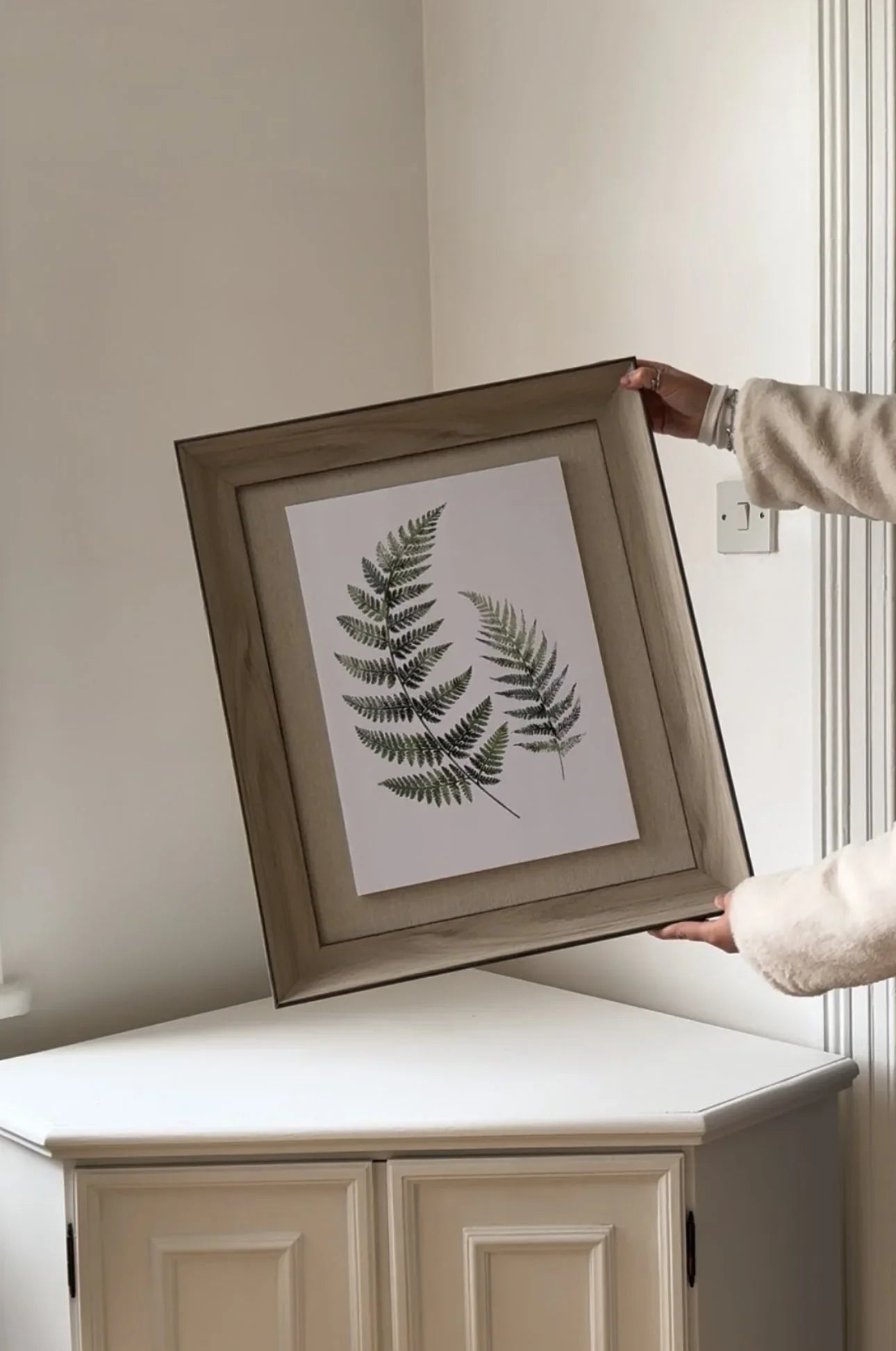 Wooden Framed Wall Art Print - Green Ferns - Posters, Prints, & Visual ArtworkPosters, Prints, & Visual Artwork - Lulu Loves Home