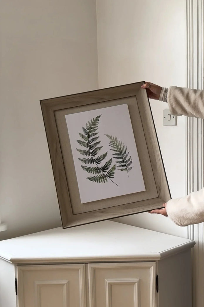 Wooden Framed Wall Art Print - Green Ferns - Posters, Prints, & Visual ArtworkPosters, Prints, & Visual Artwork - Lulu Loves Home