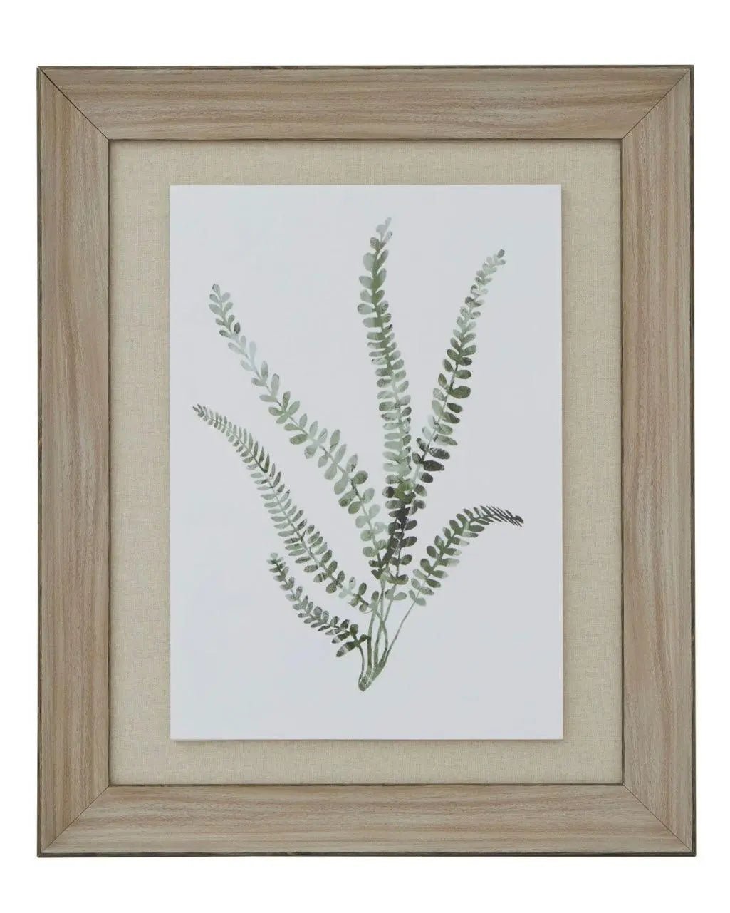 Wooden Framed Wall Art Print - Green Ferns - Posters, Prints, & Visual ArtworkPosters, Prints, & Visual Artwork - Lulu Loves Home