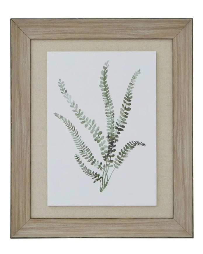 Wooden Framed Wall Art Print - Green Ferns - Posters, Prints, & Visual ArtworkPosters, Prints, & Visual Artwork - Lulu Loves Home