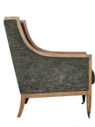 Wooden Olive Green Albury Armchair - Furniture And MirrorsFurniture And Mirrors - Lulu Loves Home